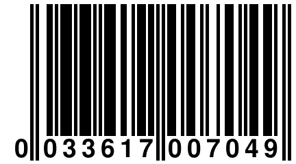 0 033617 007049