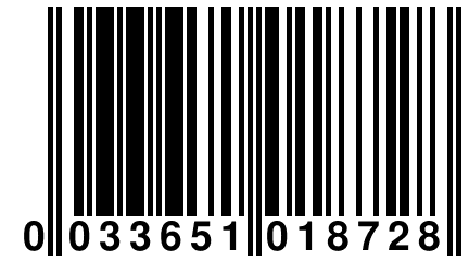 0 033651 018728