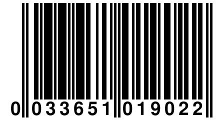 0 033651 019022