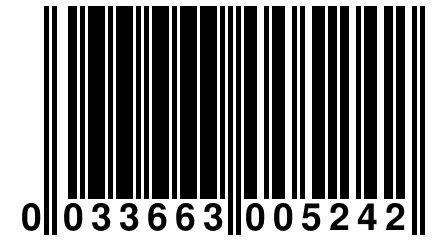 0 033663 005242