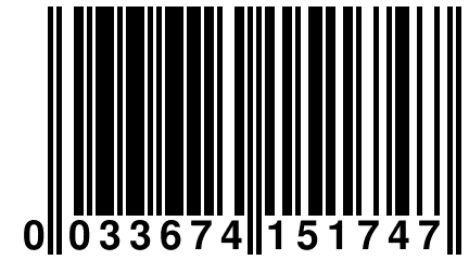 0 033674 151747