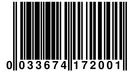 0 033674 172001