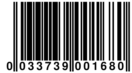 0 033739 001680