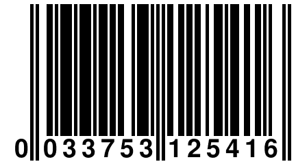 0 033753 125416