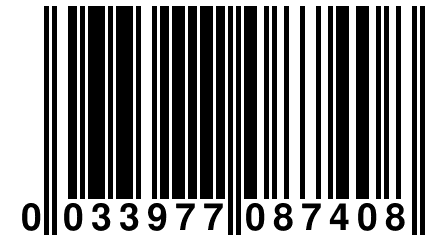 0 033977 087408