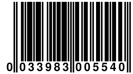 0 033983 005540