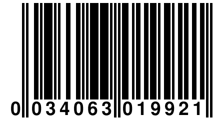 0 034063 019921