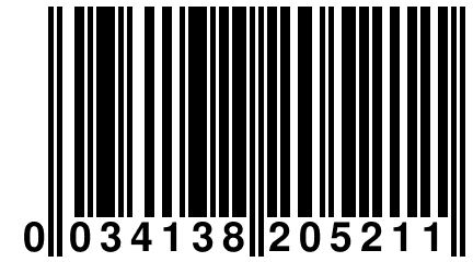 0 034138 205211