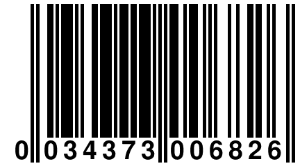 0 034373 006826