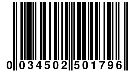 0 034502 501796