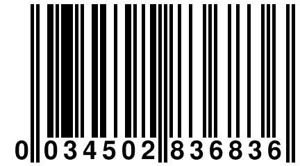 0 034502 836836