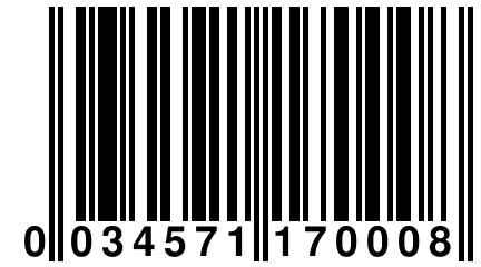 0 034571 170008