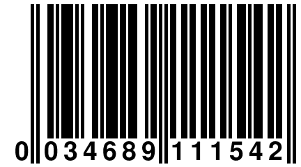 0 034689 111542