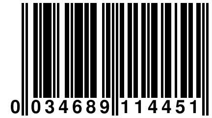 0 034689 114451