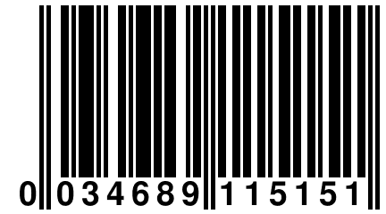 0 034689 115151