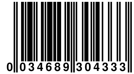 0 034689 304333