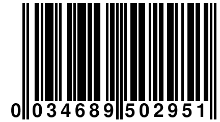 0 034689 502951