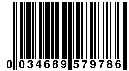 0 034689 579786