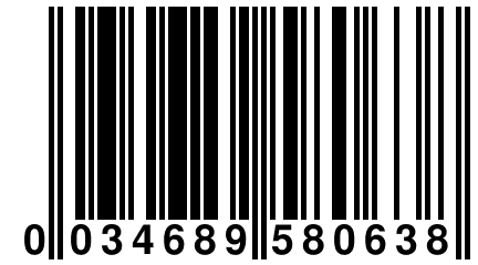 0 034689 580638