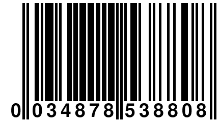 0 034878 538808