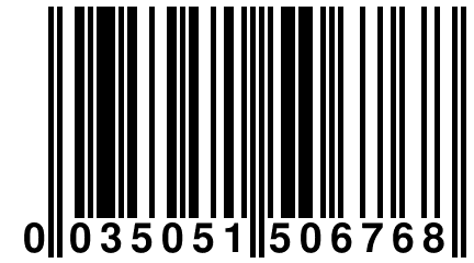 0 035051 506768