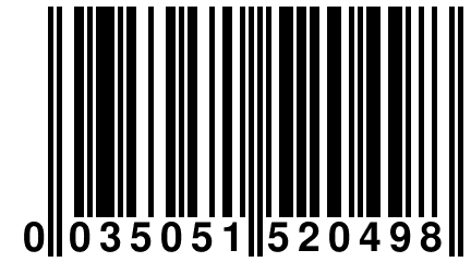 0 035051 520498