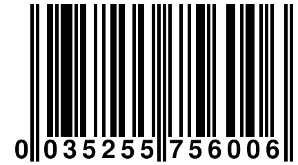 0 035255 756006