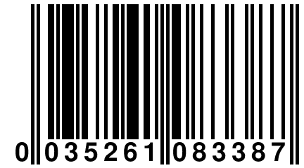 0 035261 083387