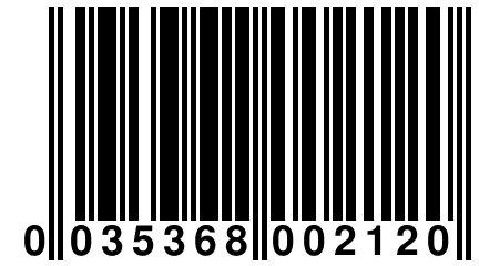 0 035368 002120