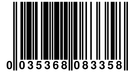 0 035368 083358