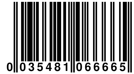 0 035481 066665