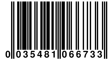 0 035481 066733