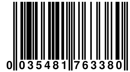 0 035481 763380