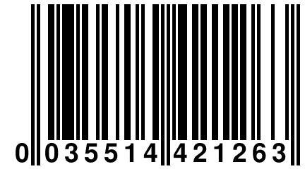 0 035514 421263