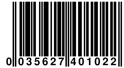 0 035627 401022