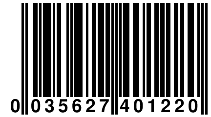 0 035627 401220