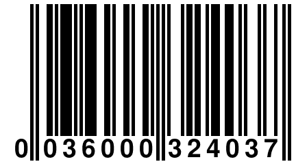 0 036000 324037