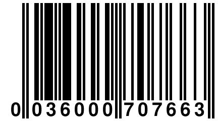 0 036000 707663