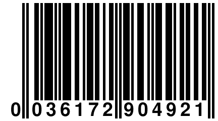 0 036172 904921