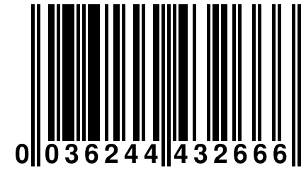 0 036244 432666