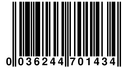 0 036244 701434