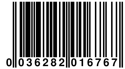 0 036282 016767