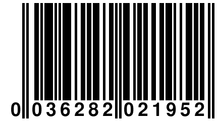 0 036282 021952