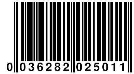 0 036282 025011