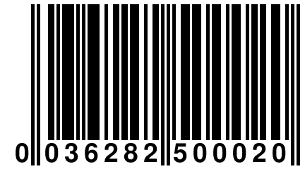 0 036282 500020