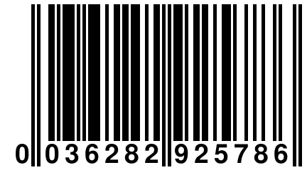 0 036282 925786