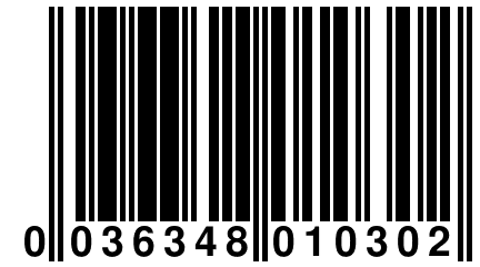 0 036348 010302