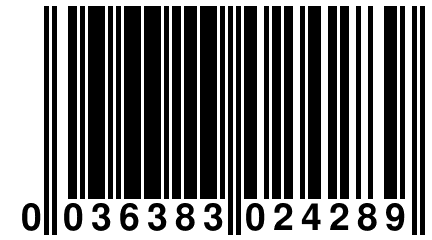 0 036383 024289