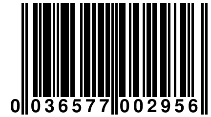 0 036577 002956