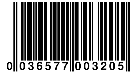 0 036577 003205